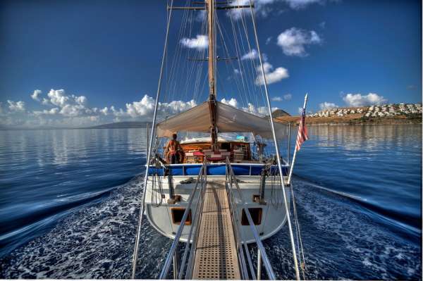 LADY ELIZABETH Under Full Sail LADY ELIZABETH Under Full Sail
