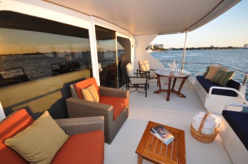 GOLDEN GIRL Aft Deck GOLDEN GIRL Aft Deck