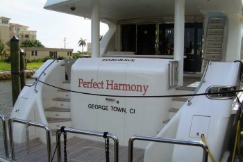PERFECT HARMONY Aft View PERFECT HARMONY Aft View