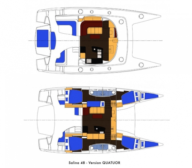 SALINA III's layout