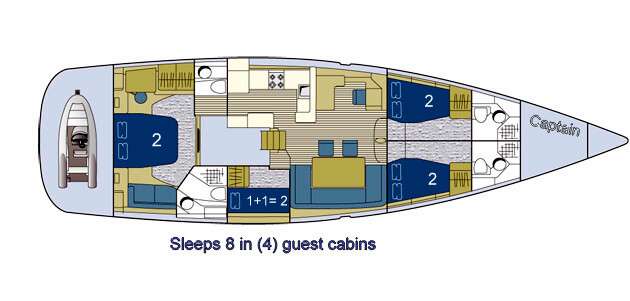 serenity yacht charter monohull ritzy charters layout of serenity