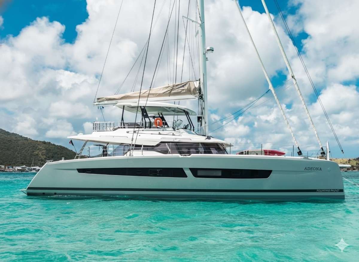 ADEONA, a 66 ft Sailing Catamaran, available for luxury crewed charter