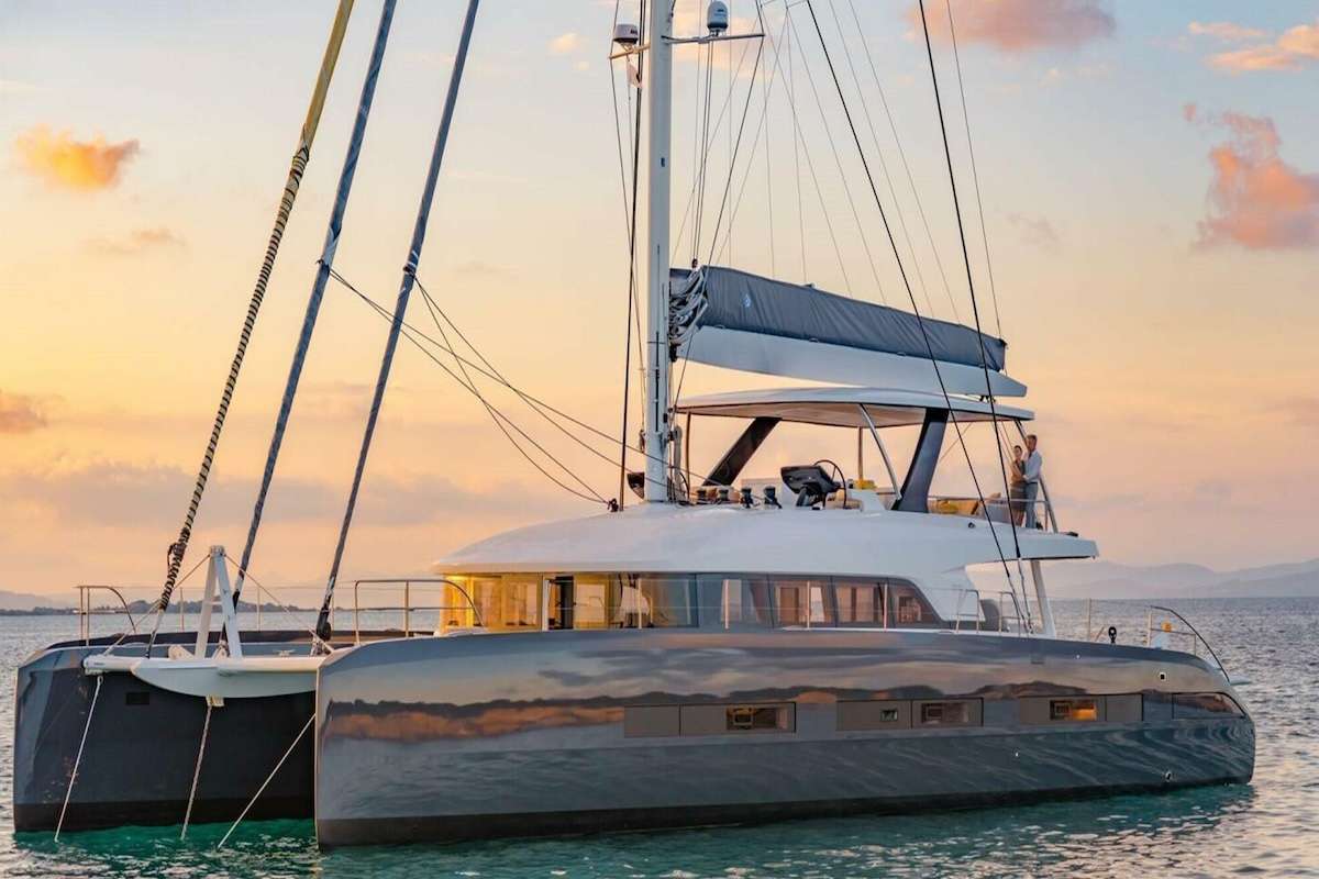 ODYSSEY, a 77 ft Sailing Catamaran, available for luxury crewed charter