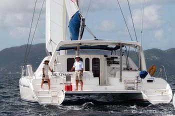 Under sail