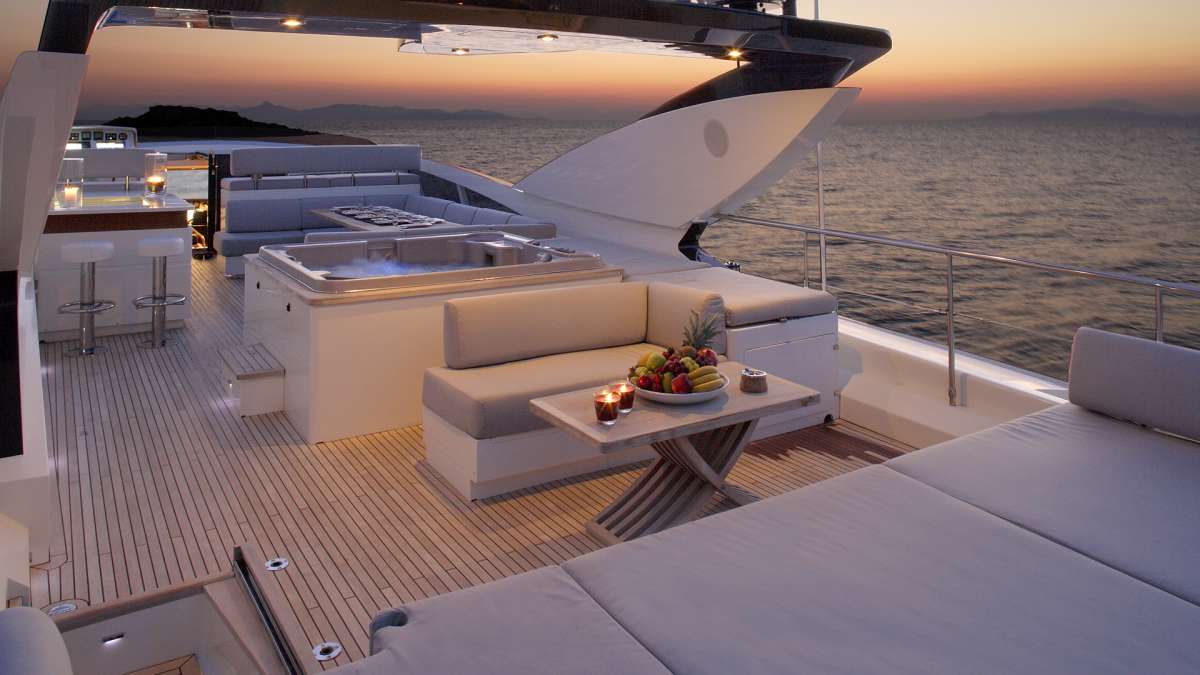 Sundeck sunset 