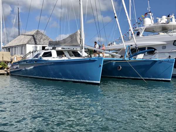 On the dock in historic English Harbour