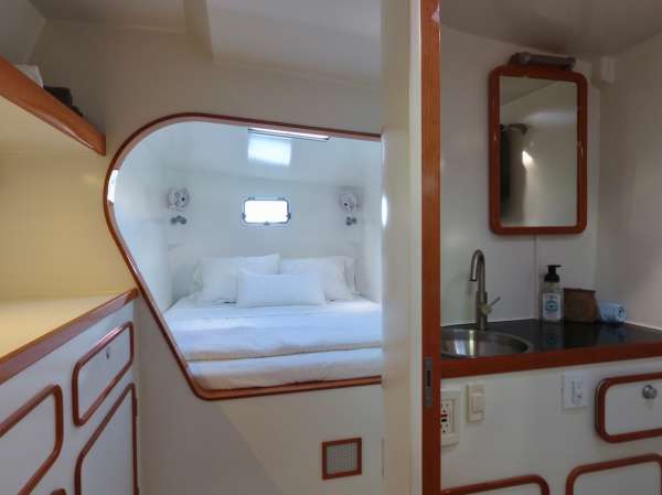 Aft queen guest suite