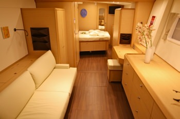 NOVA Yacht Charter - Master cabin