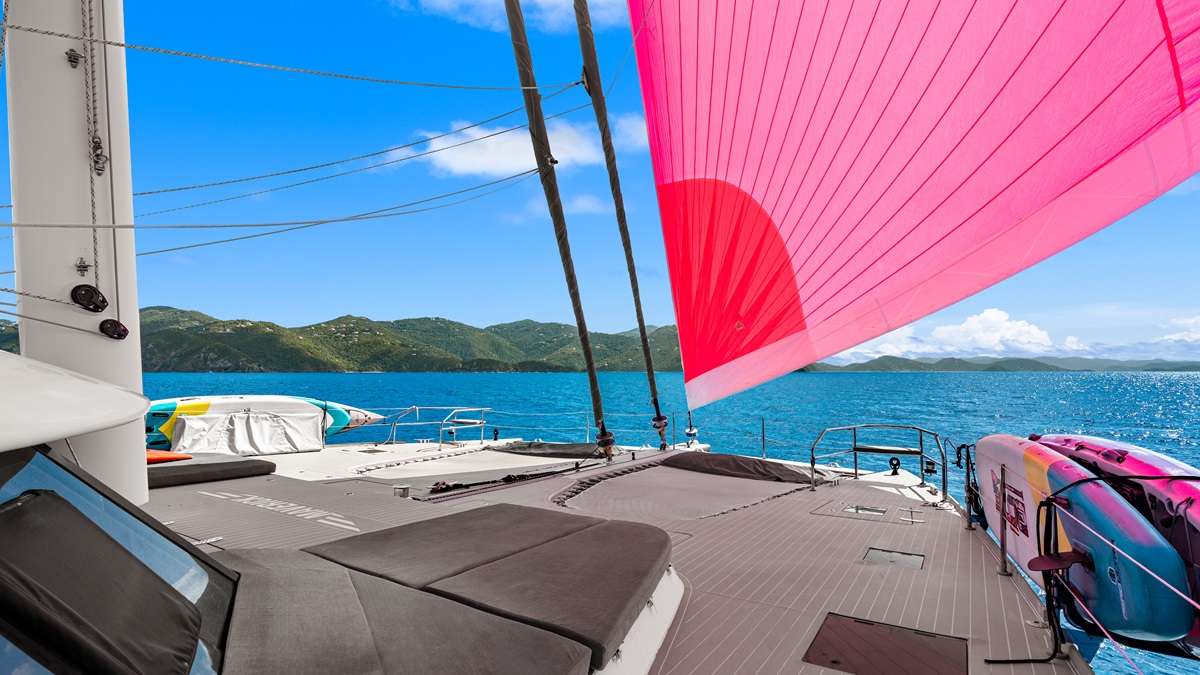 Under spinnaker