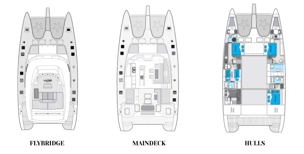 Yacht Charter MAVERICK Layout