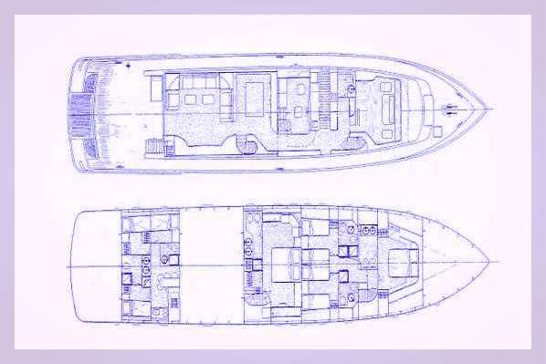 Yacht Charter PROJECT STEEL Layout