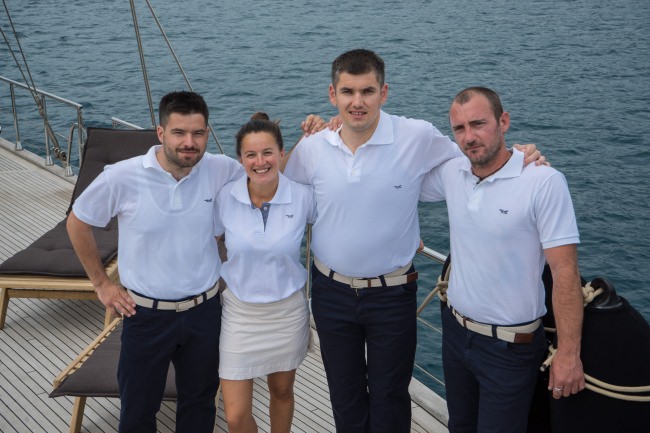 Yacht Charter ALBA Crew