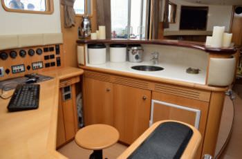 Nav Station / Back of Wet Bar