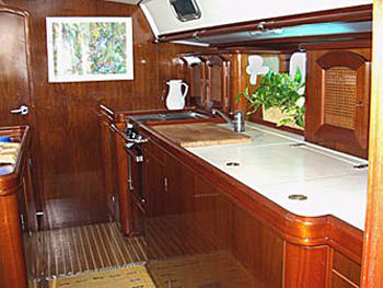 ANTILLEAN Yacht Charter - Galley