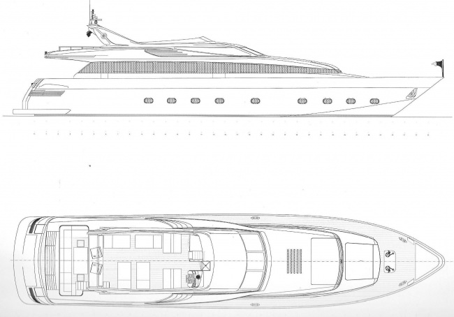 Yacht Charter XANAX Layout
