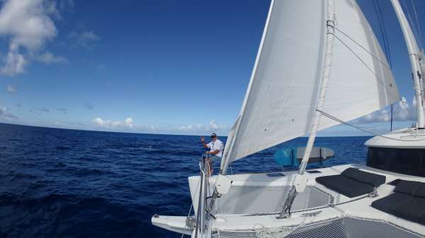 sailing in the BVI