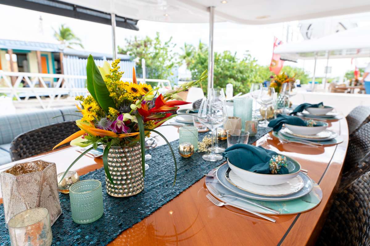 Aft Deck Dining Table