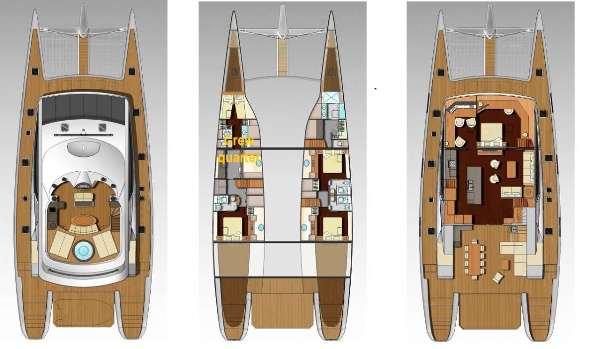 catamaran cartouche