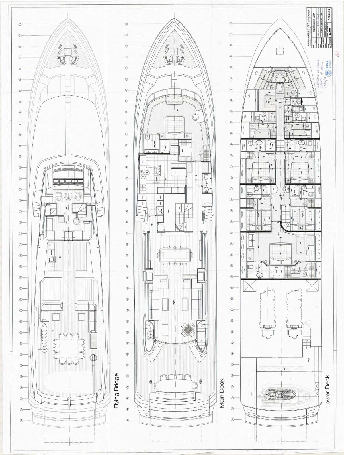 Yacht Charter RINI V Layout