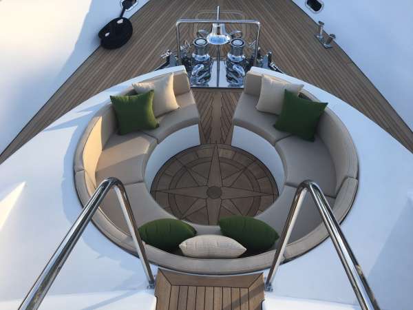 ANTARES Yacht Charter - Bow