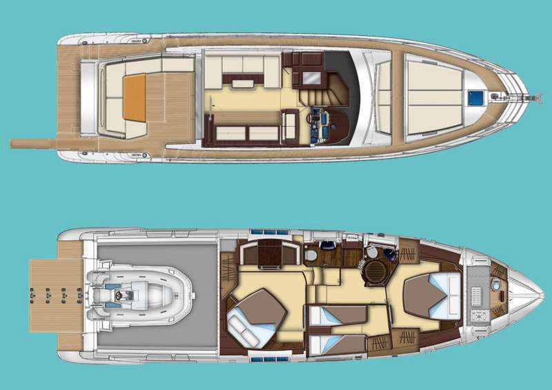 Yacht Charter MINI TOO Layout