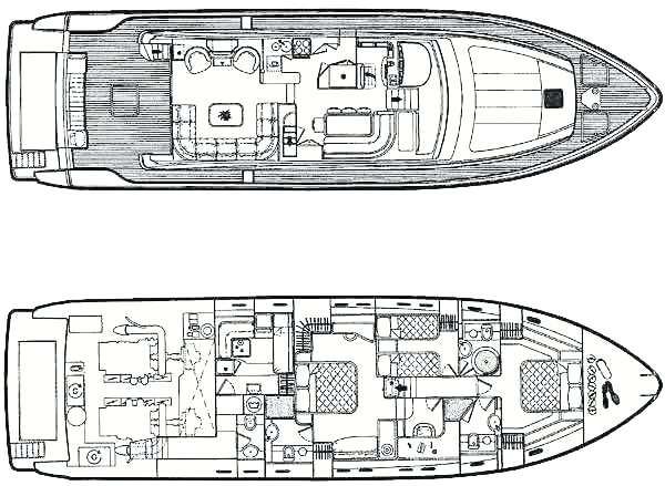 Yacht Charter SIMPLY BRILLIANT Layout