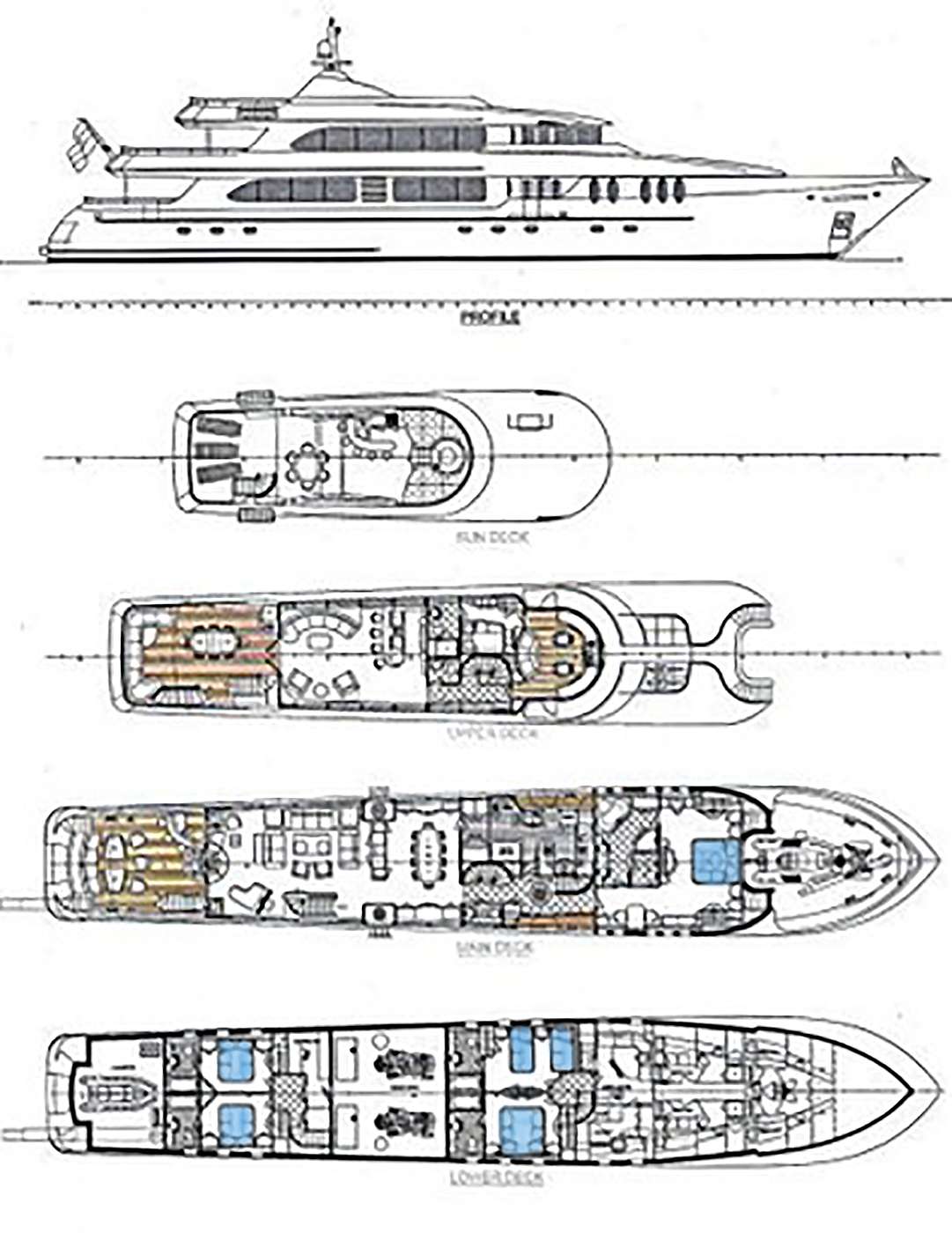 Yacht Charter JUST ENOUGH Layout
