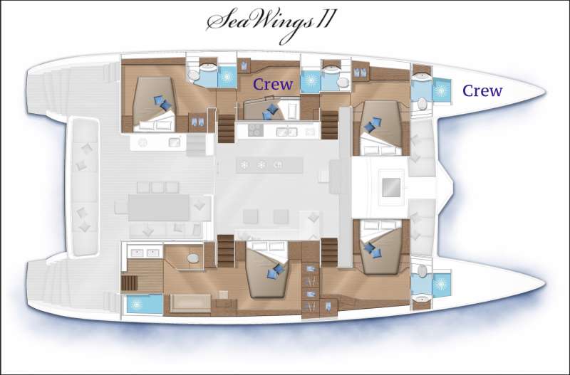 SEA WINGS II Layout