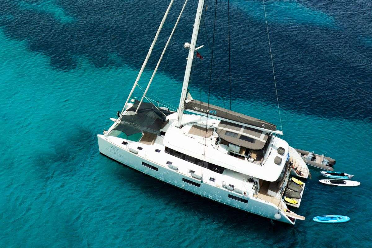 private luxurious catamaran