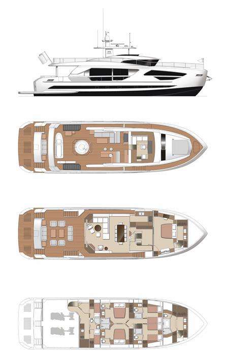 Yacht Charter ANGELEYES Layout