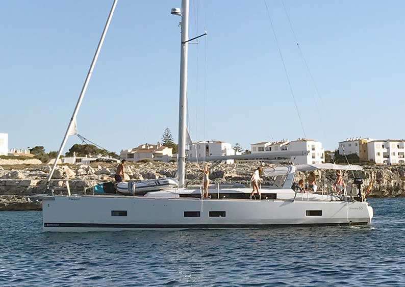 Luxury sailing boat available in the Balearic Island with skipper mandatory.
3 double cabins + saloon and crew cabin
