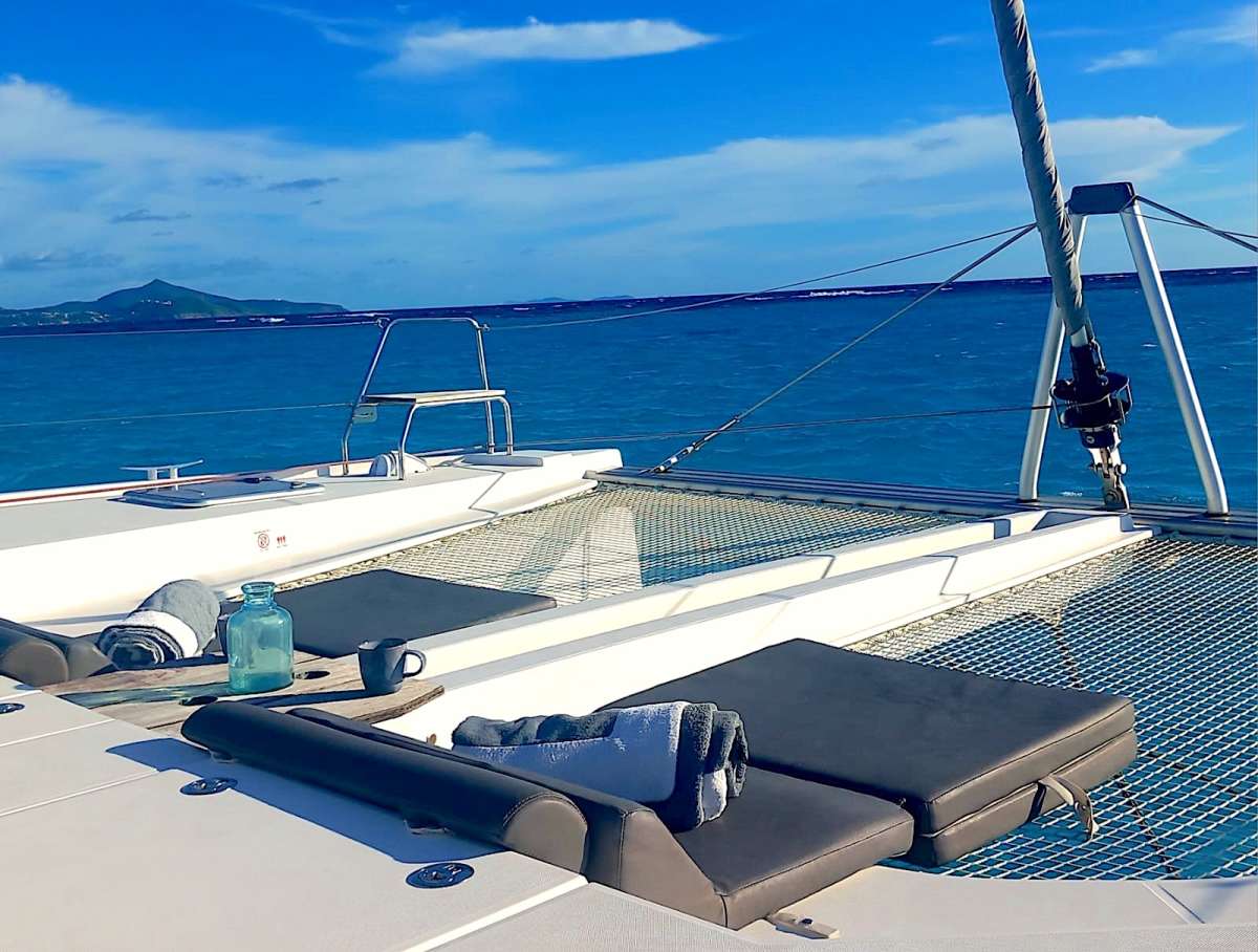 Sun loungers on Illusion