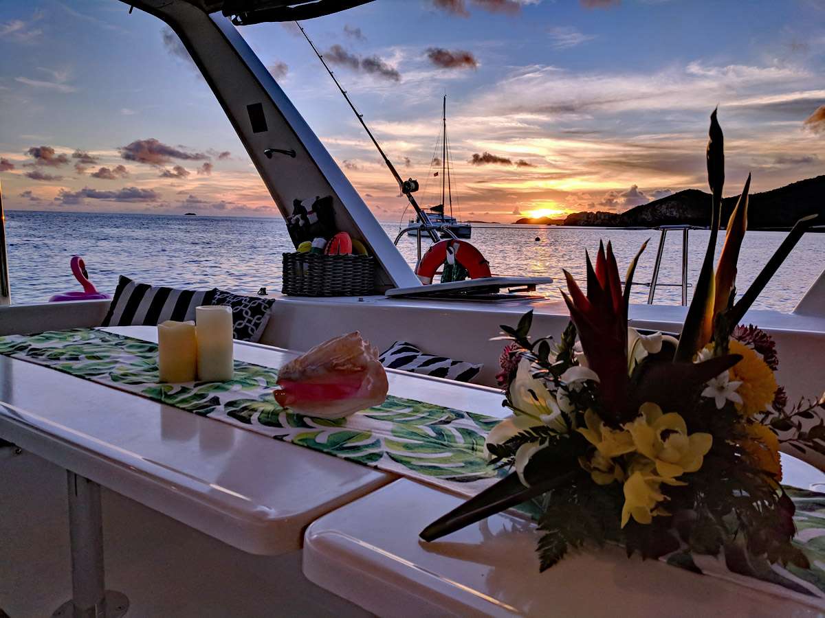 Sunsets from the cockpit