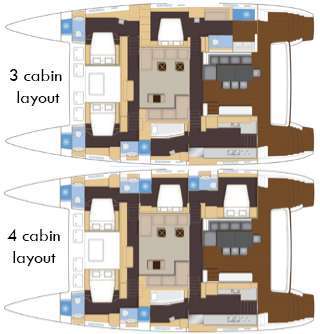 Yacht Charter MERIDIAN ADVENTURE - Raja Ampat Layout