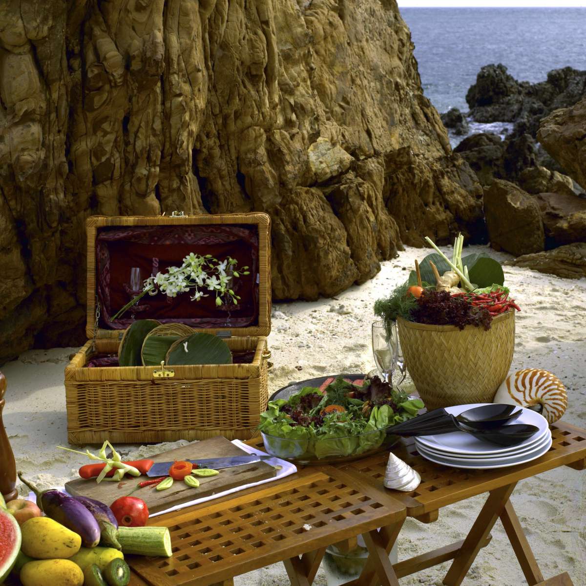 Picnic at the beach