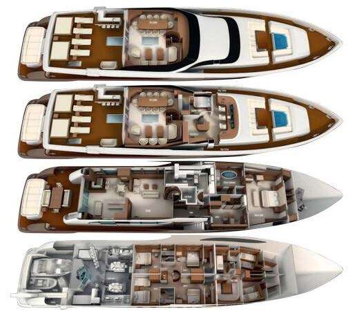 Yacht Charter Gems II Layout
