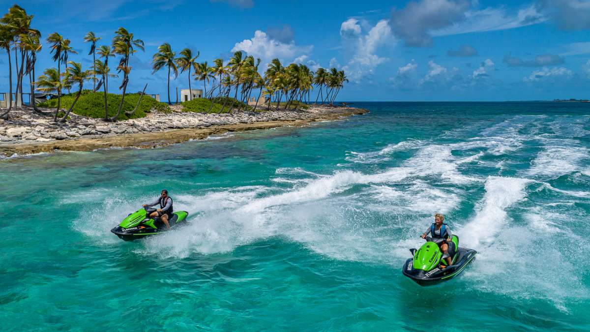 Two Jet Skis