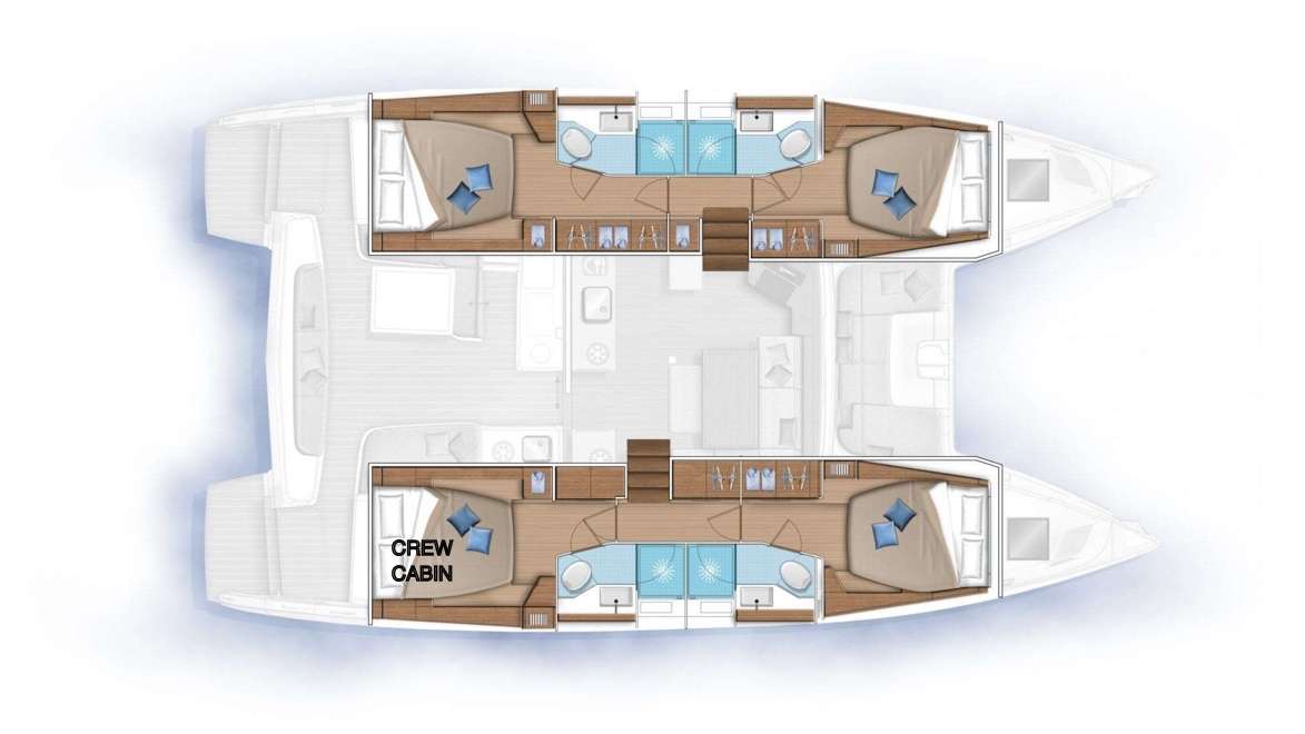 Yacht Charter MARCH DRAGON Layout