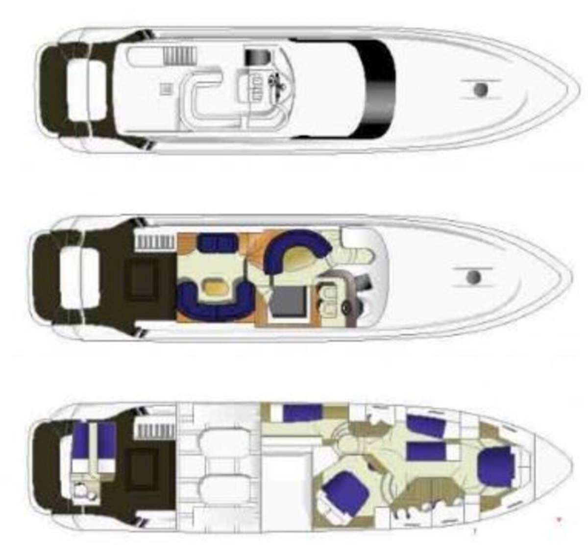 Yacht Charter DISTAR PRINCESS Layout
