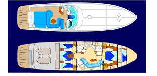Yacht Charter ORION Layout