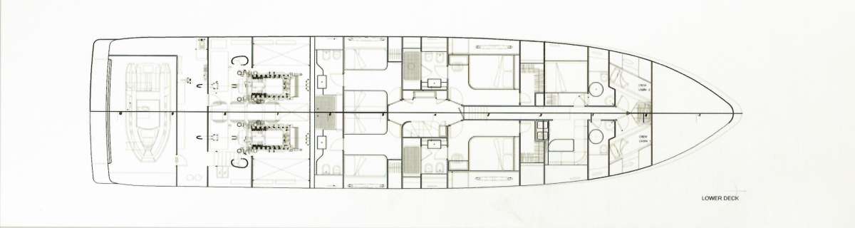 Yacht Charter SEVEN S Layout