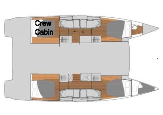 Yacht Charter Dreamcatcher Layout