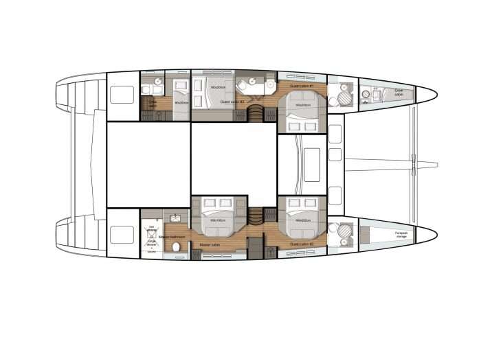 Adea Sunreef62 Layout