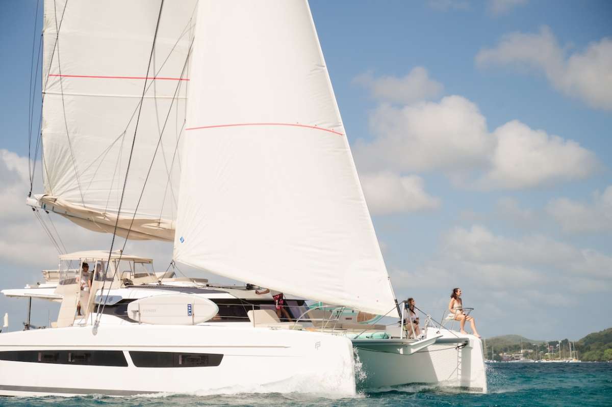 Beyond under sail