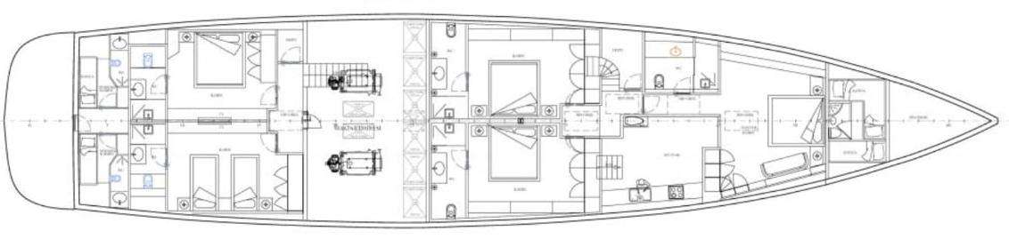 Yacht Charter LONG ISLAND Layout