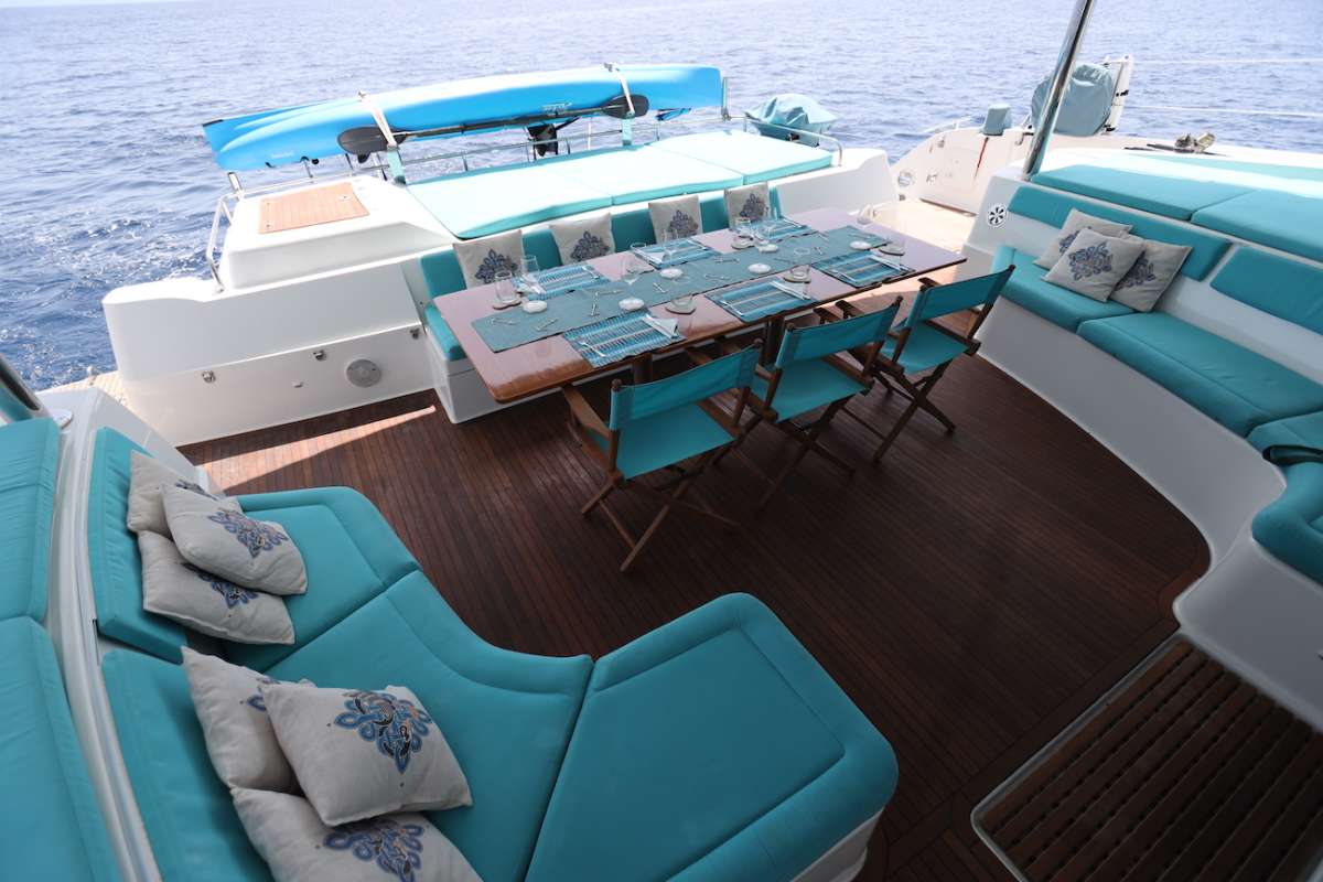 Aft deck