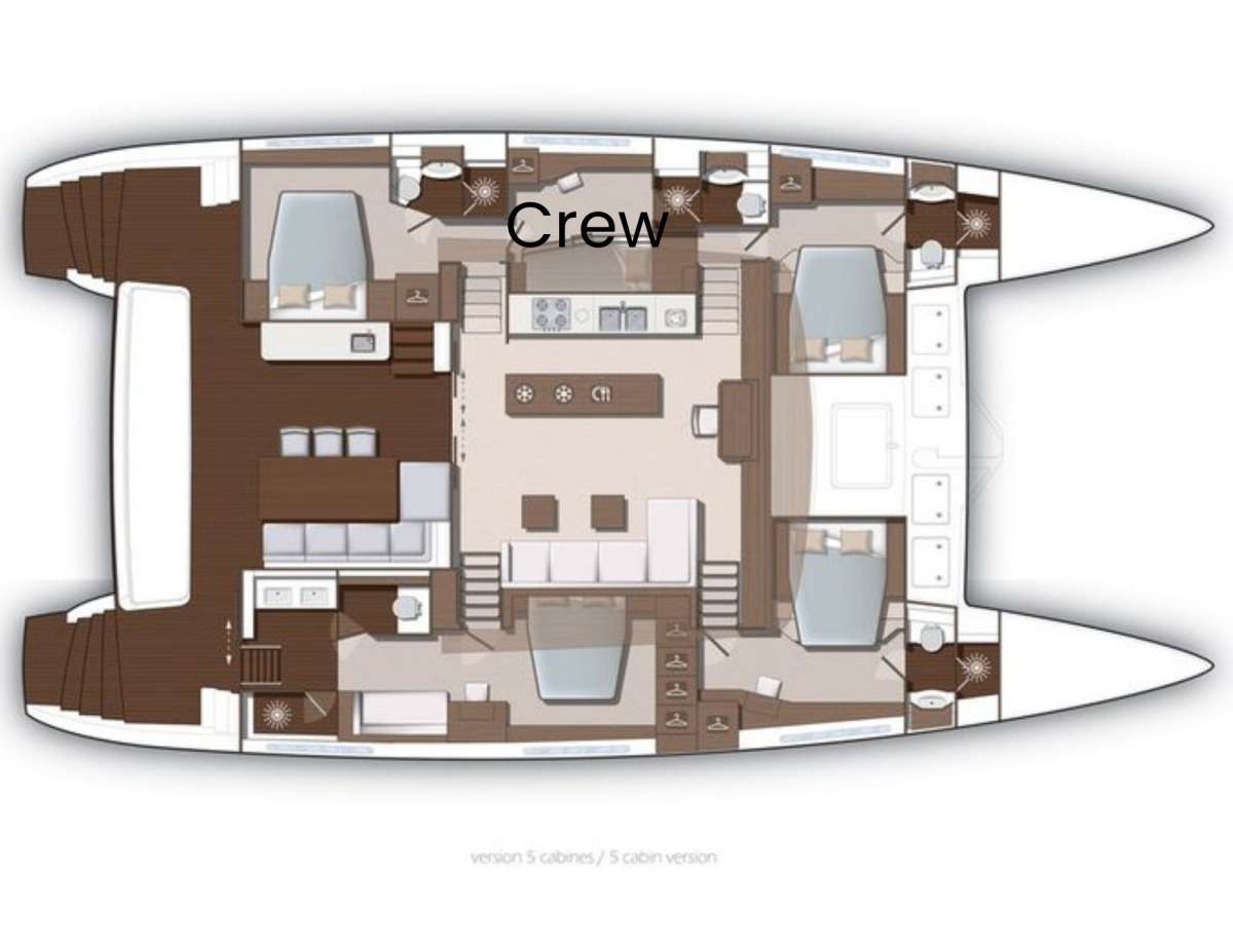 Mare Blu Lagoon 63 Layout