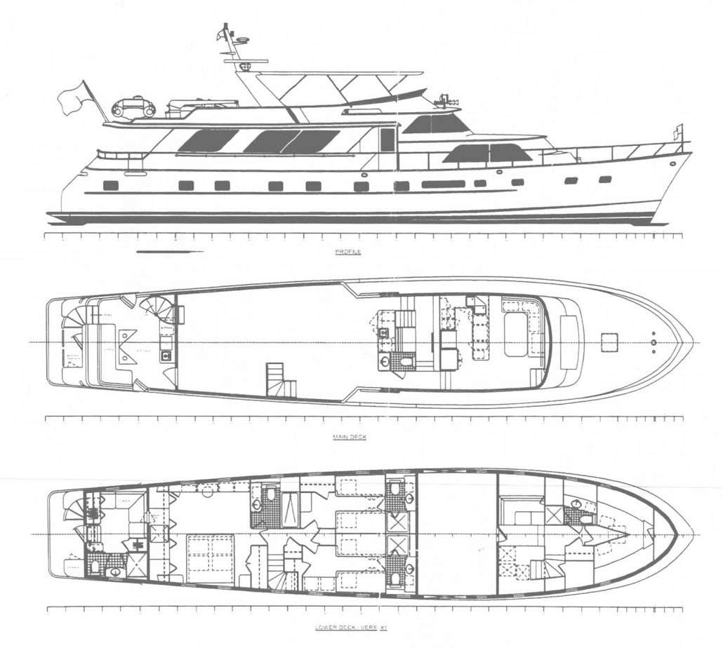 Yacht Charter M/Y AURIANE Layout