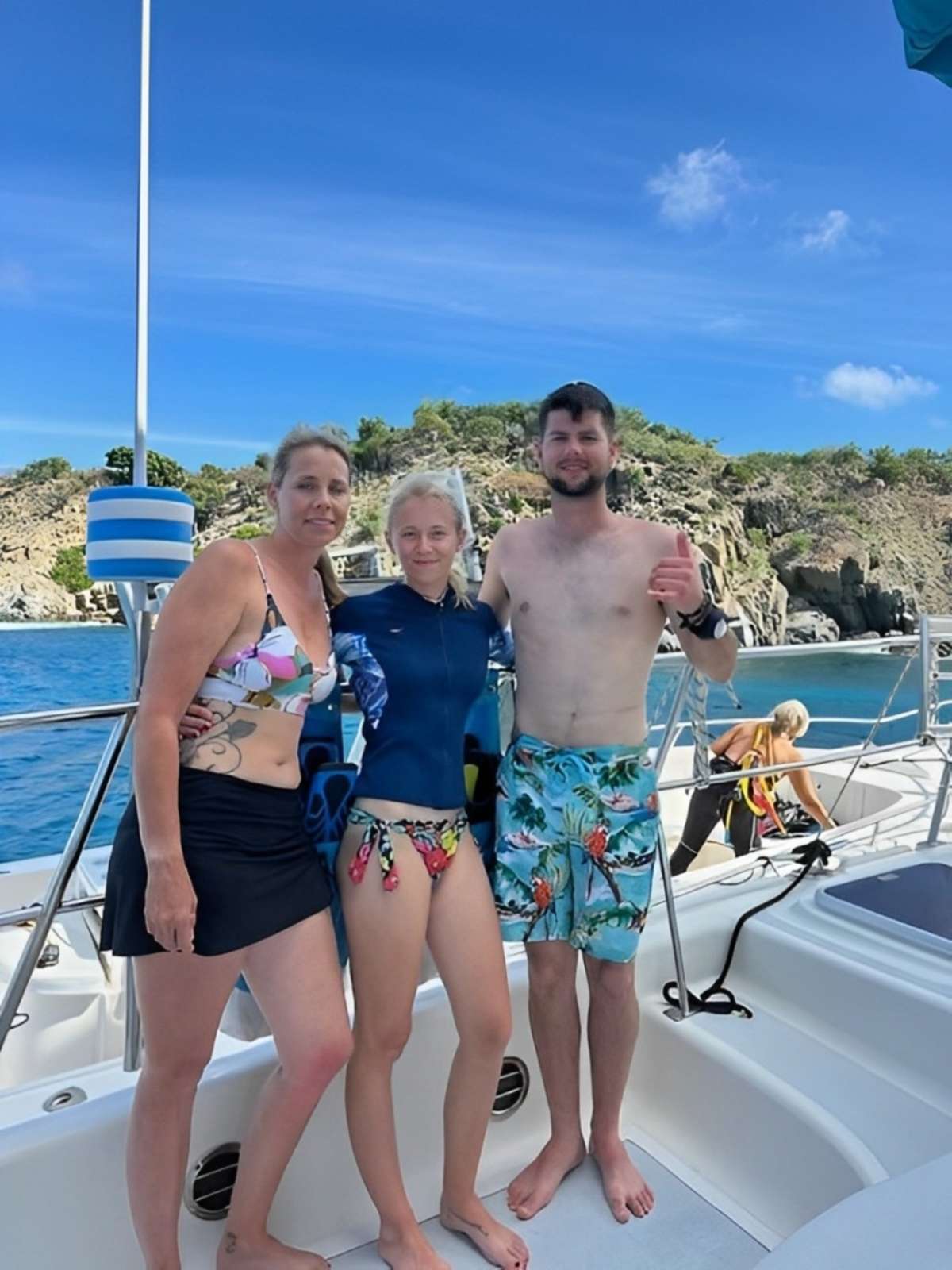 Guests loved snuba with Elaine!