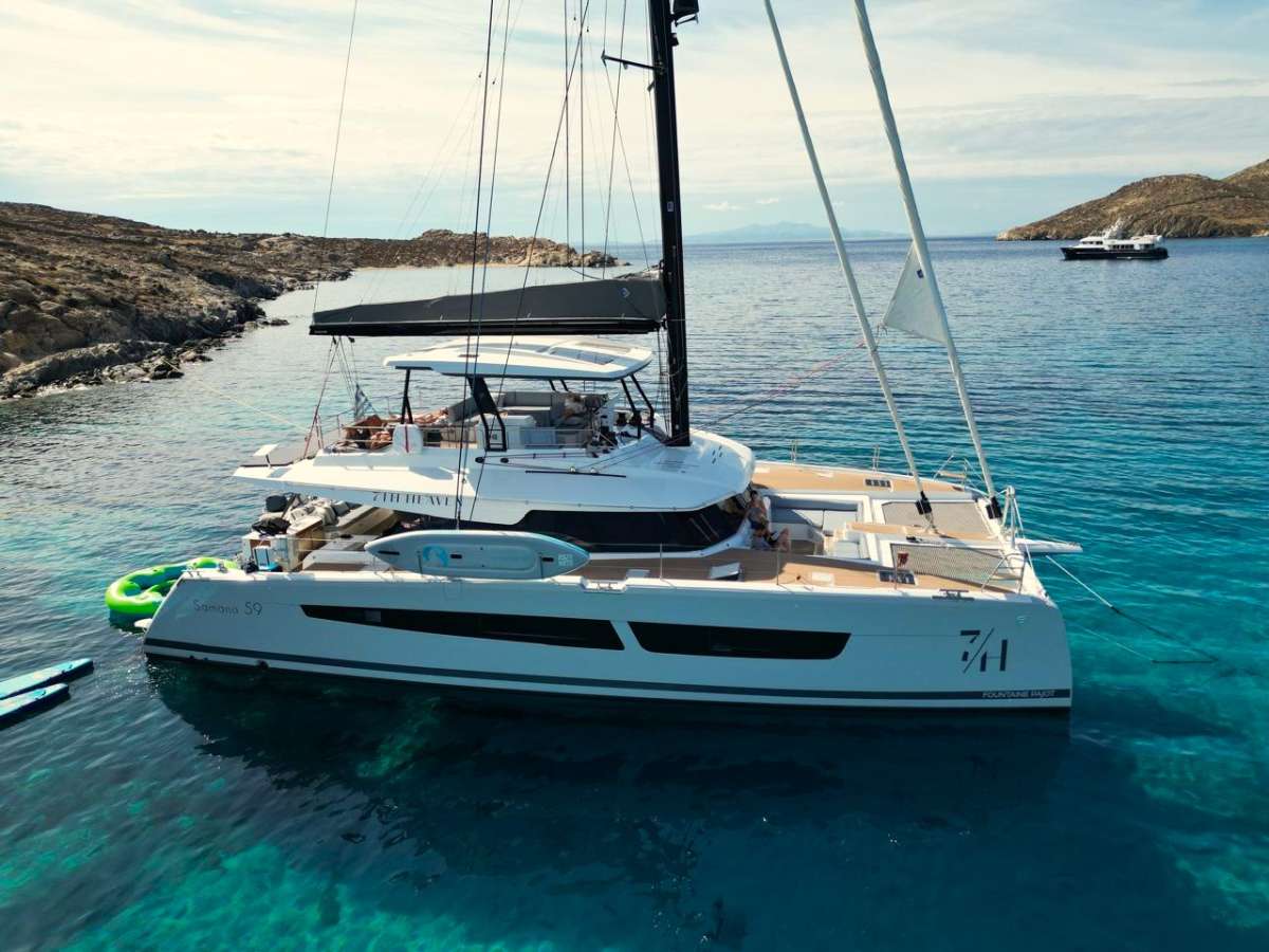 7th Heaven - Crewed Catamaran Charter 